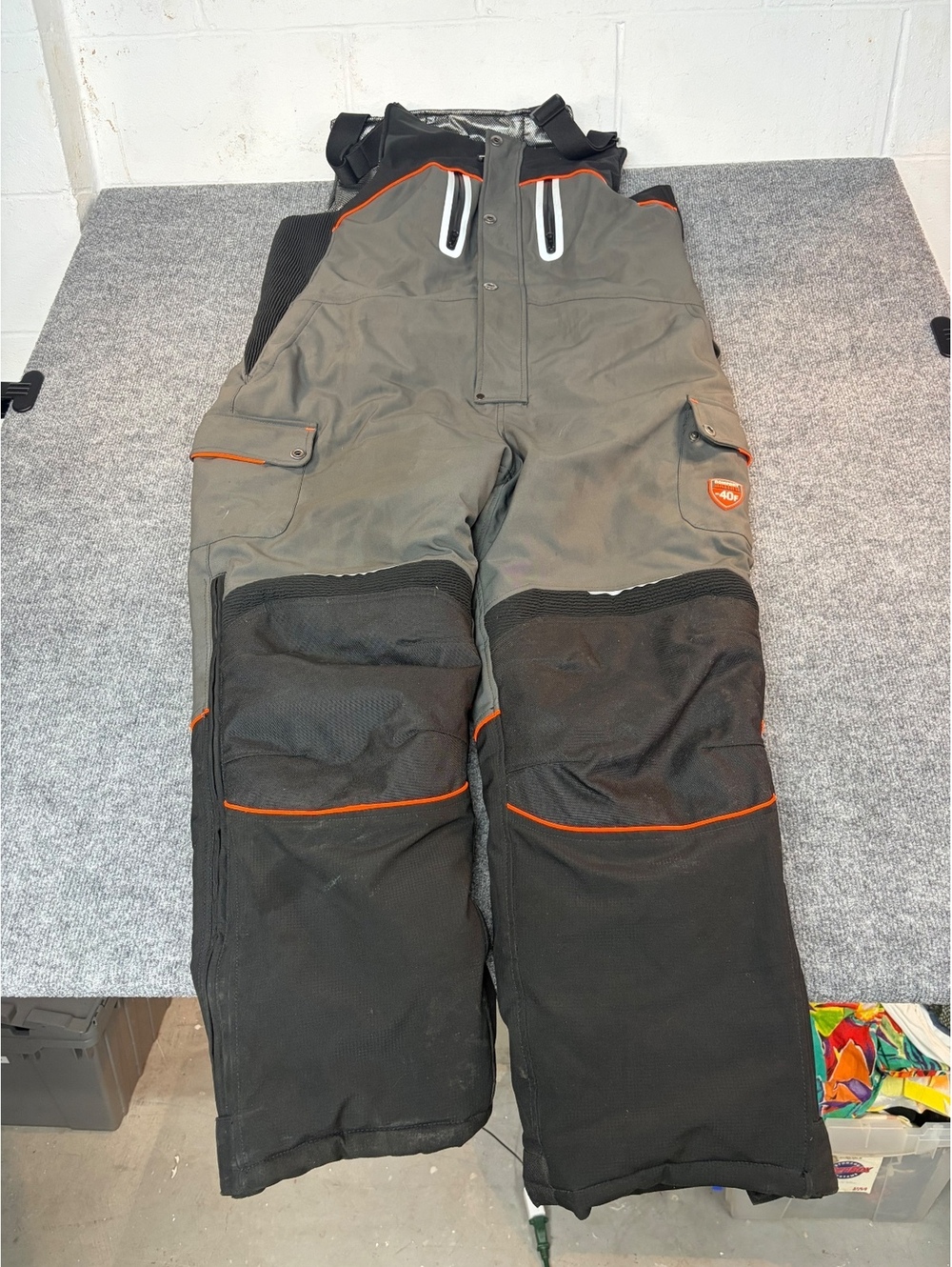 RefrigiWear Men PolarForce Warm Insulated Bib Overalls Flex 7140R XL